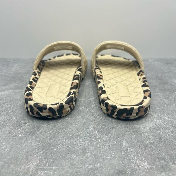 APL Athletic Propulsion Labs Lusso Leopard Slides Size 7 - Picture 6 of 13